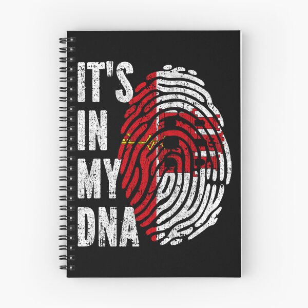Item preview, IT'S IN MY DNA Gibraltar Flag Roots designed and sold by CosmoKitsch.