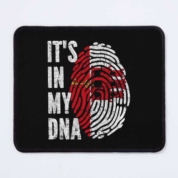 Item preview, IT'S IN MY DNA Gibraltar Flag Roots designed and sold by CosmoKitsch.