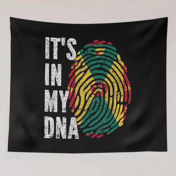 Item preview, IT'S IN MY DNA Grenada Flag Roots designed and sold by CosmoKitsch.