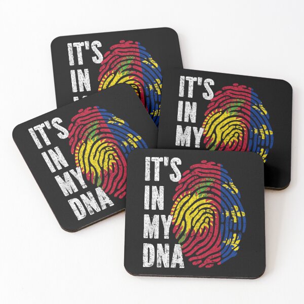 Item preview, IT'S IN MY DNA Guadeloupe Flag Roots designed and sold by CosmoKitsch.