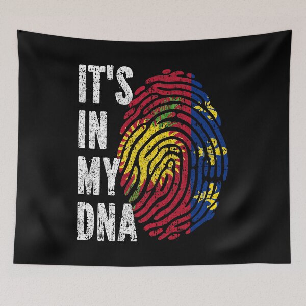 Item preview, IT'S IN MY DNA Guadeloupe Flag Roots designed and sold by CosmoKitsch.