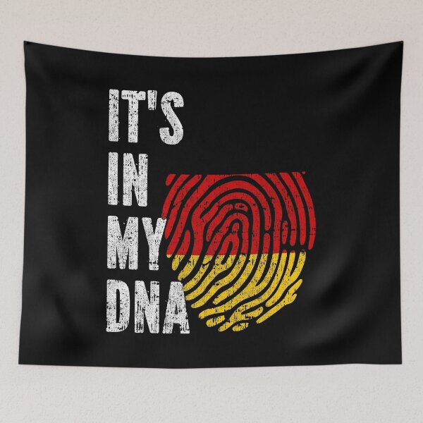 Item preview, IT'S IN MY DNA Germany Flag Roots designed and sold by CosmoKitsch.