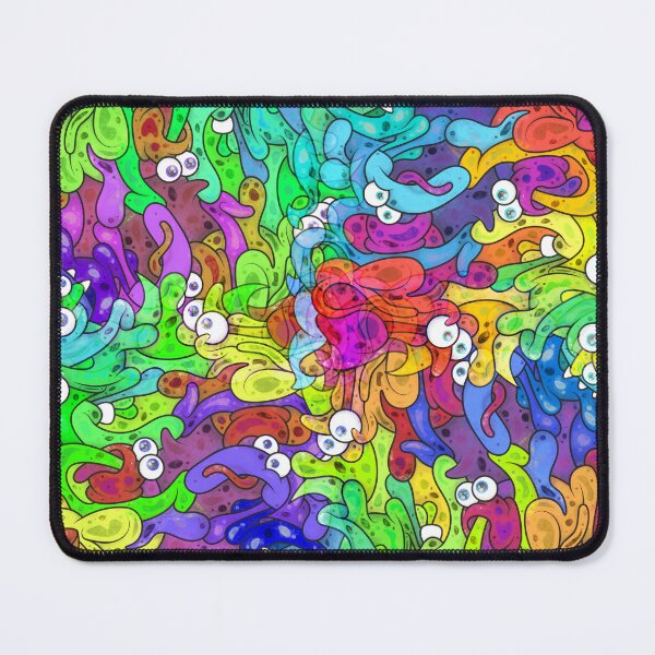 Item preview, Creature #61c - Symmetrical mix of sea jelly creatures designed and sold by liquid-print.