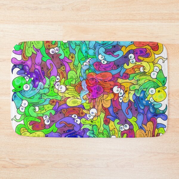 Item preview, Creature #61c - Symmetrical mix of sea jelly creatures designed and sold by liquid-print.