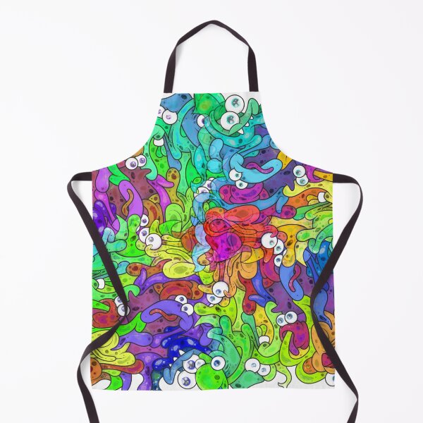 Item preview, Creature #61c - Symmetrical mix of sea jelly creatures designed and sold by liquid-print.