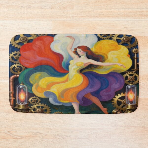 Item preview, A wild dance of colors – Georgia O’Keeffe inspired Abstract Dance Art designed and sold by FotoworldEdel.