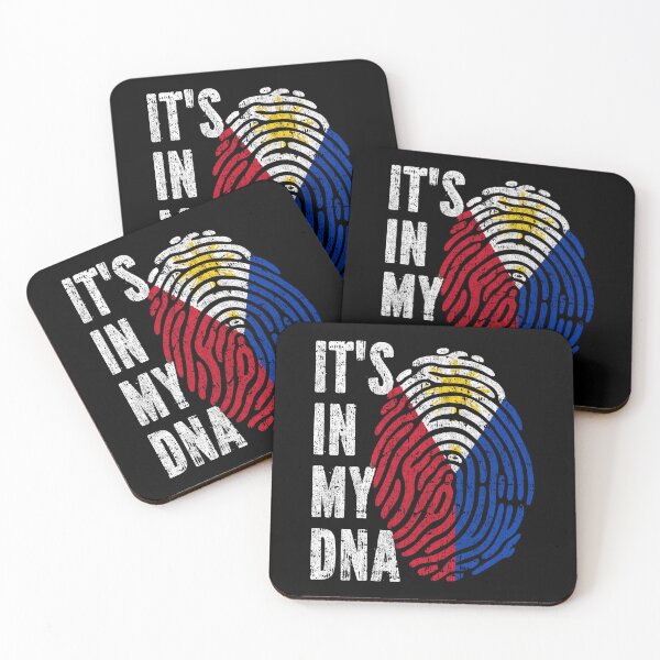 Item preview, IT'S IN MY DNA Philippines Flag Roots designed and sold by CosmoKitsch.