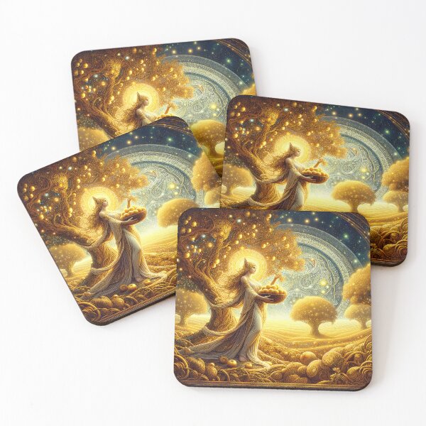 Item preview, Idunn and the Golden Apples | Norse Mythology Art for Fantasy Home Decor  designed and sold by Stoneflower-Art.
