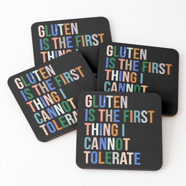 Item preview, Retro I Tolerate A Lot Just Not Gluten Funny Humor designed and sold by Maniutek.