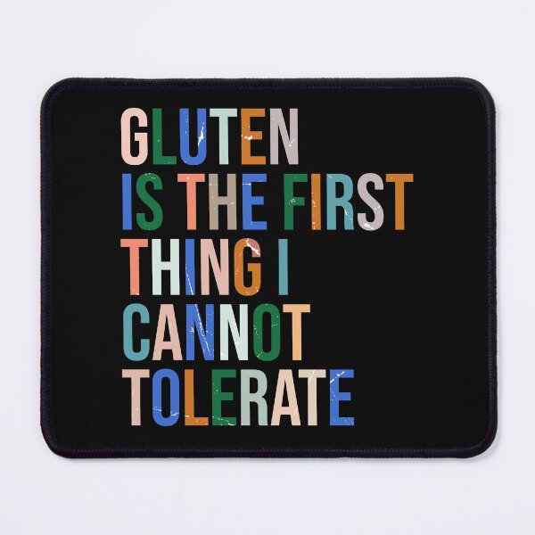 Item preview, Retro I Tolerate A Lot Just Not Gluten Funny Humor designed and sold by Maniutek.