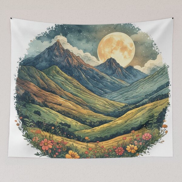 Item preview, Alpine Moon: The Midnight Bloom designed and sold by David R Sawin The Architects Of Eden.