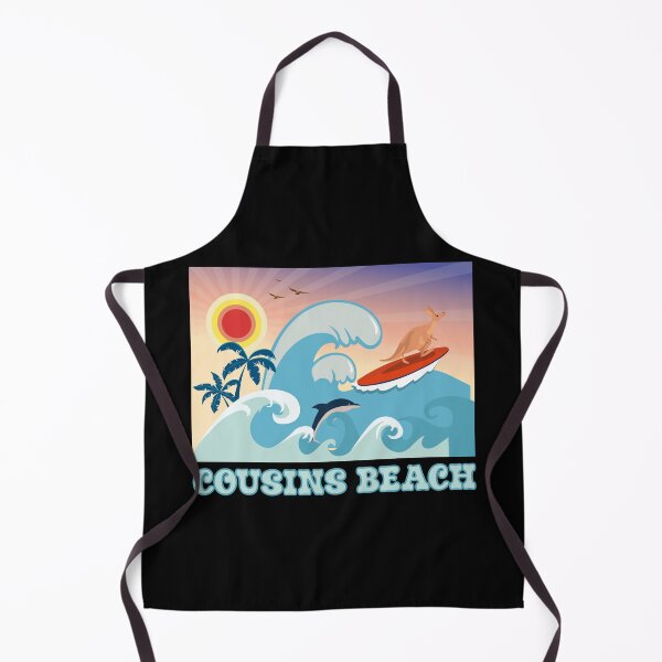 Artikelvorschau, Cousins Strandshirt – Lustiges Cartoon-Stranddesign für den Sommerurlaub entworfen und verkauft von PixelWaveBD.