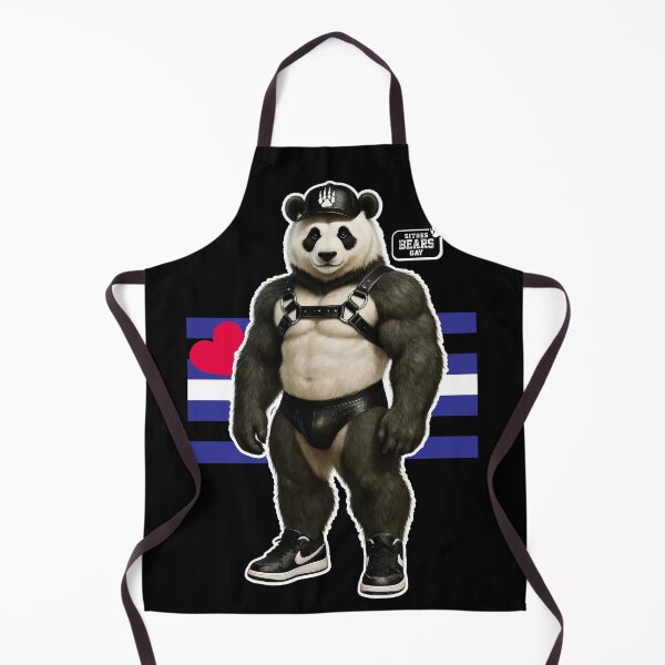 Item preview, Panda Bear Leather Pride Edition designed and sold by sitgesbearsgay.