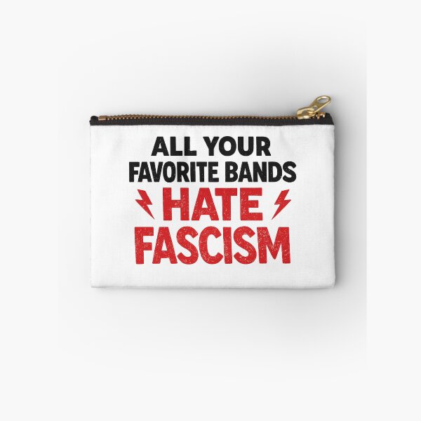 Item preview, All Your Favorite Bands Hate Fascism Punk Rock Music  designed and sold by The Junto Shop.