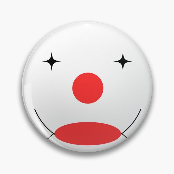 Item preview, Minimalist Star-Eyed Clown Face.  Modern Simple Clown Logo Design designed and sold by kamelouari.