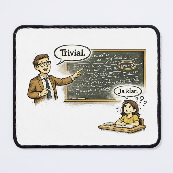 Item preview, Trivial. – Yeah, right. (Teacher vs. student) designed and sold by BassdScho.