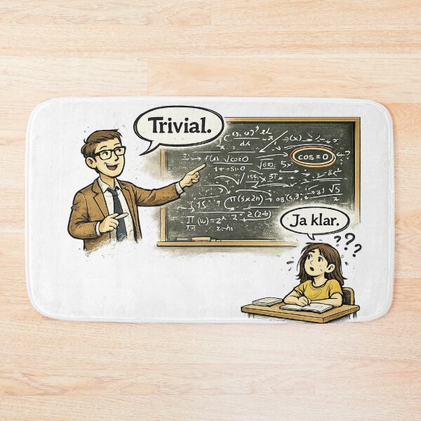 Item preview, Trivial. – Yeah, right. (Teacher vs. student) designed and sold by BassdScho.