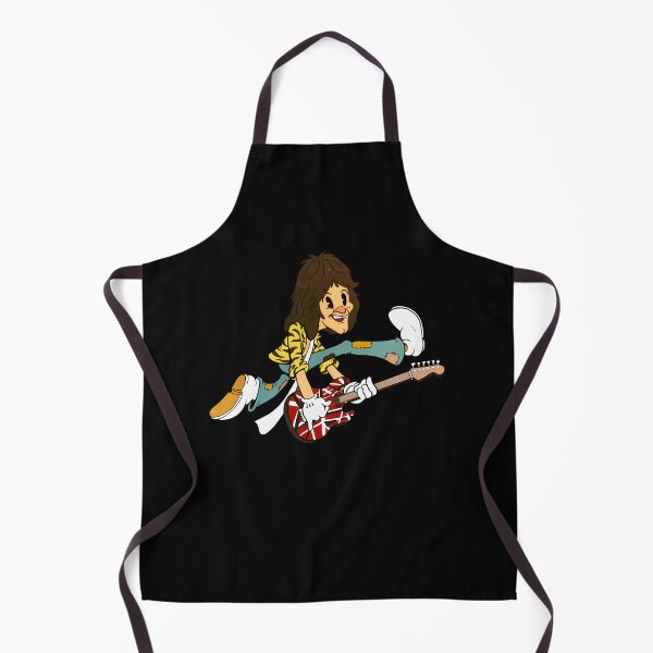 Item preview, Eddie Van Halen 1930S Rubberhose Cuphead Cartoon Style  designed and sold by posh22.