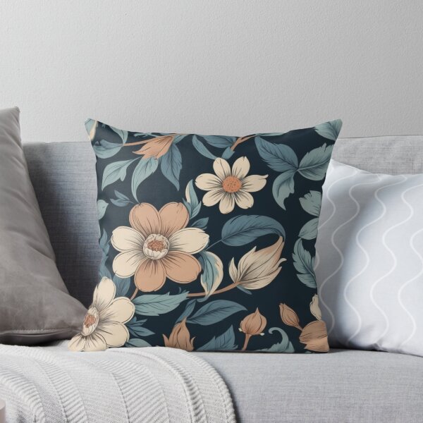 Item preview, Vintage Floral Seamless Pattern – Botanical Home Decor designed and sold by sana designer.
