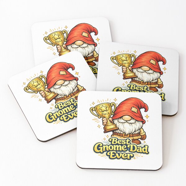 Item preview, Best Gnome Dad Ever – Cute Fantasy Father Tribute Illustration designed and sold by Moriarty's Digital Visions.