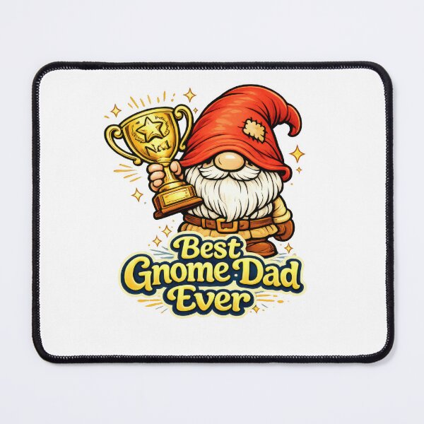 Item preview, Best Gnome Dad Ever – Cute Fantasy Father Tribute Illustration designed and sold by Moriarty's Digital Visions.
