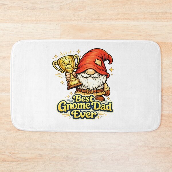 Item preview, Best Gnome Dad Ever – Cute Fantasy Father Tribute Illustration designed and sold by Moriarty's Digital Visions.