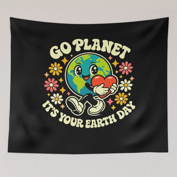 Item preview, Cute Go Planet Its Your Earth Day 2026 Teacher Kids Groovy designed and sold by clothesy7.