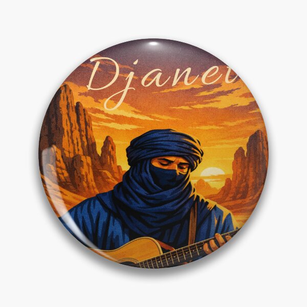 Item preview, Soul of the algerian sahara: Guitarist of Djanet designed and sold by ILOMON-ARTIVE.