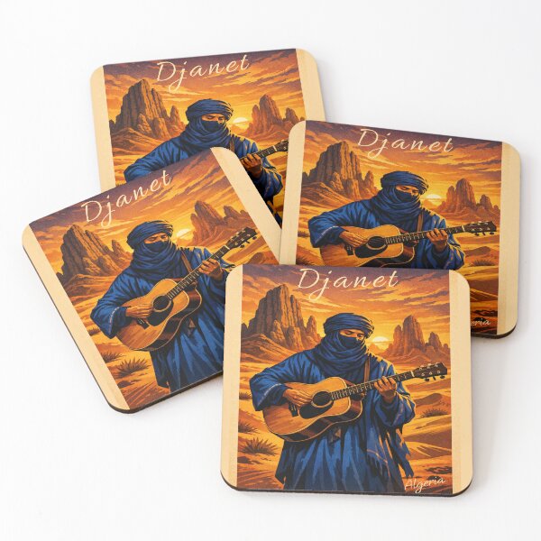 Item preview, Soul of the algerian sahara: Guitarist of Djanet designed and sold by ILOMON-ARTIVE.