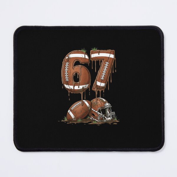 Item preview, Football 67 Six Seven Meme Funny 6-7 Drip American Football designed and sold by Juansustait.