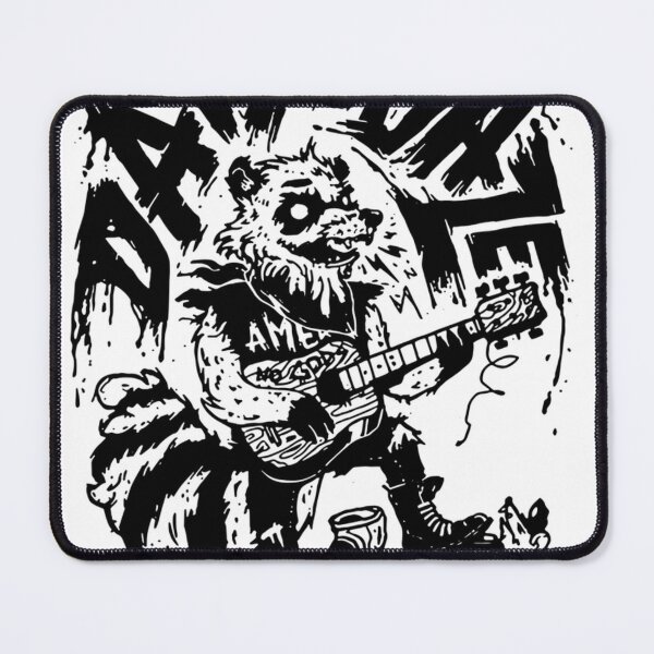 Item preview, Days N' Daze Folk Punk Poster Black designed and sold by BellaGraphicCo.