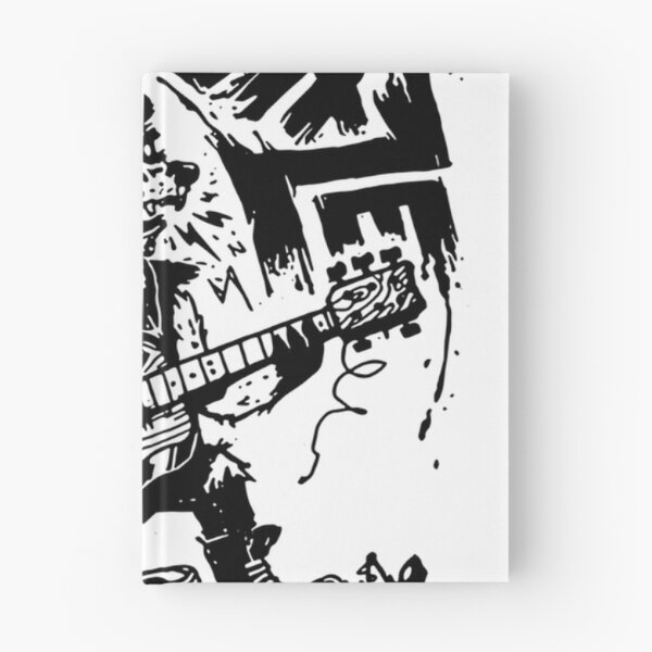 Item preview,  Days N' Daze Folk Punk Poster Black designed and sold by BellaGraphicCo.