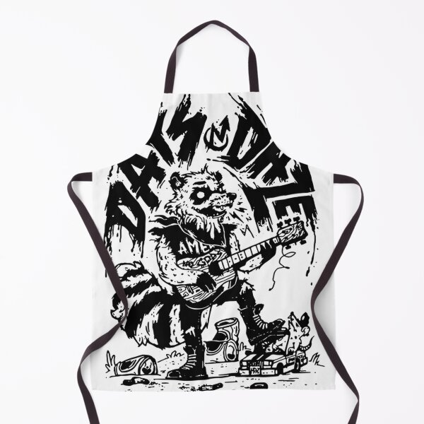 Item preview, Days N' Daze Folk Punk Poster Black designed and sold by BellaGraphicCo.