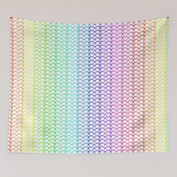 Item preview, View Life in Full Color, Rainbow Colorful Eyglasses designed and sold by WD-Artist.