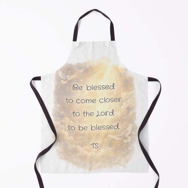 Item preview, Be Blessed to Come Closer to the Lord, Christian Inspirational Wall Art with Doves and Heavenly Light, Faith Quote designed and sold by TerScott.