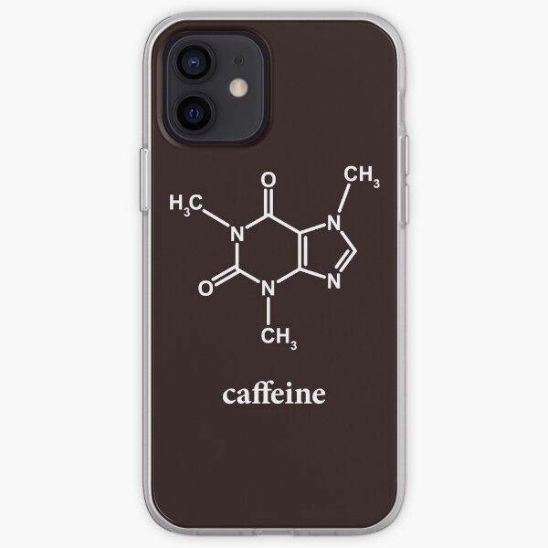 Caffeine Molecule iPhone Soft Case