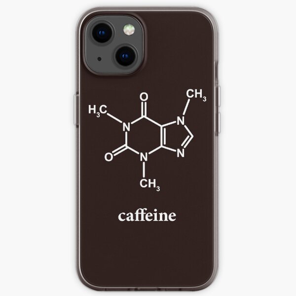 Caffeine Molecule iPhone Soft Case