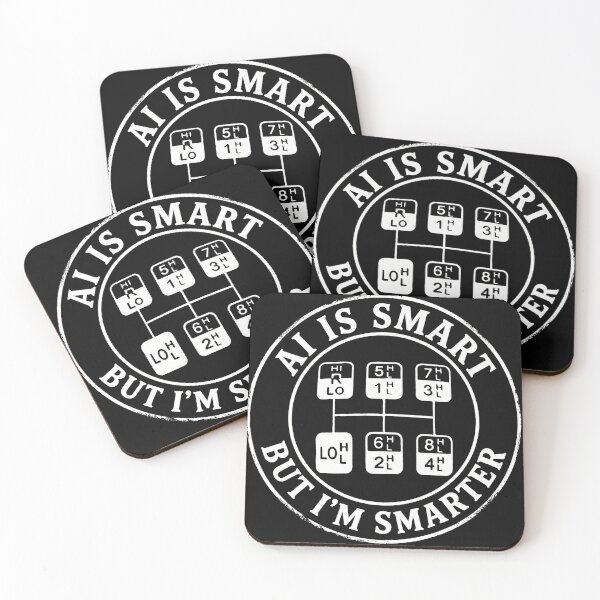 Item preview, Ai is smart, but I'm smarter! 18-speed designed and sold by ReganDesigns.
