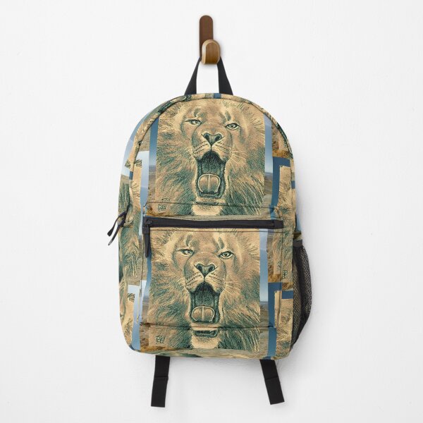 Item preview, Sleepy Lion Looks Ferocious designed and sold by oh-bi-me.
