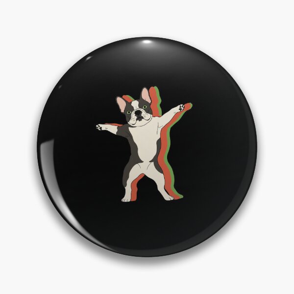 Item preview, Dabbing Dog Funny Cartoon Retro Outline Illustration designed and sold by JEFDodsonArt.