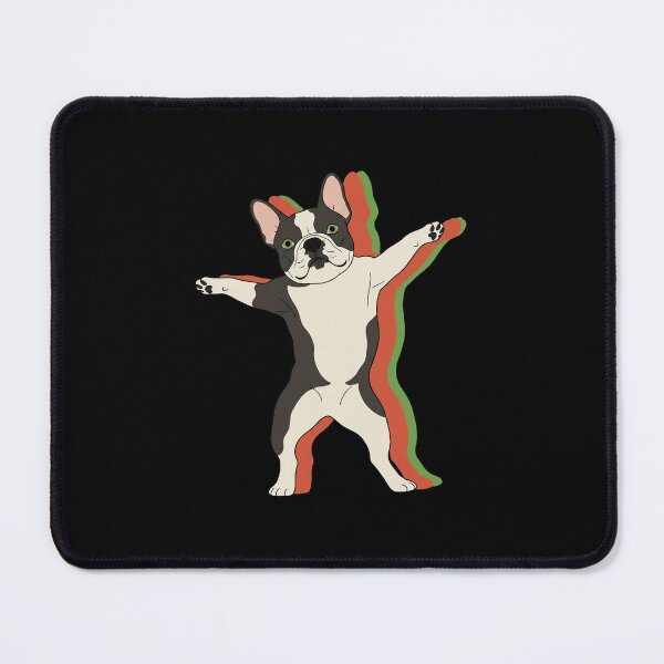 Item preview, Dabbing Dog Funny Cartoon Retro Outline Illustration designed and sold by JEFDodsonArt.