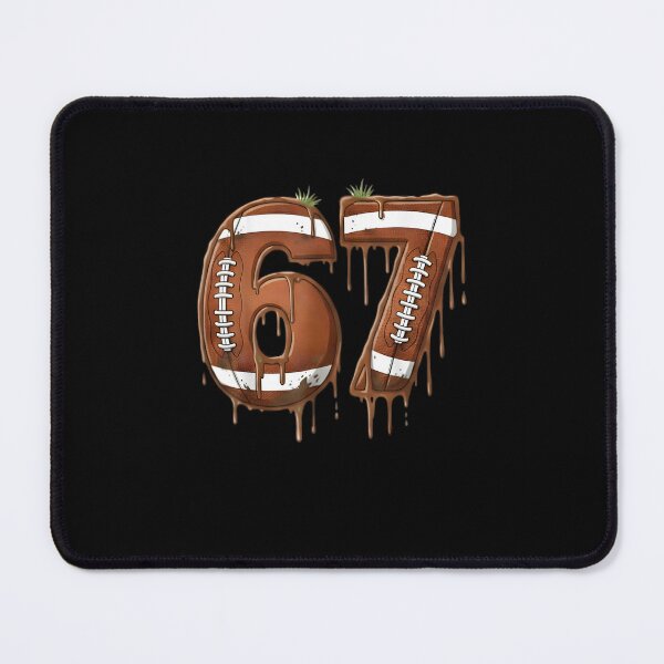 Item preview, Football 67 Six Seven Meme Funny 6-7 Drip American Football designed and sold by Juansustait.