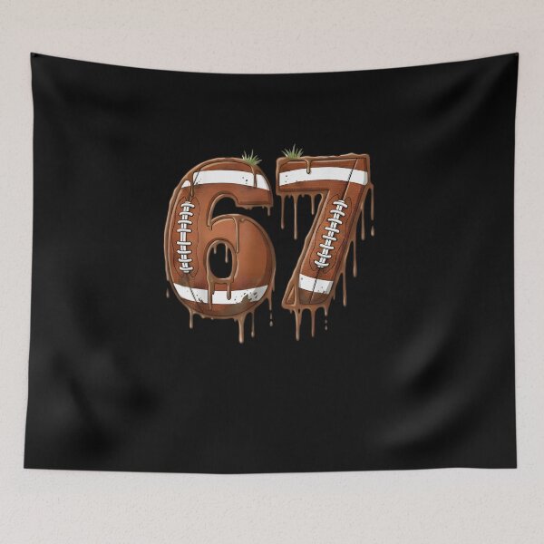 Item preview,  Football 67 Six Seven Meme Funny 6-7 Drip American Football  designed and sold by Juansustait.