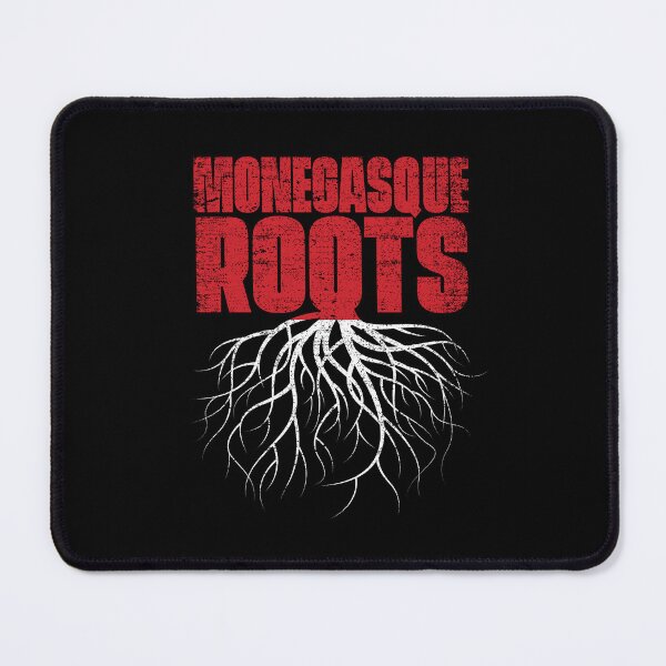 Item preview, Monegasque Roots Monaco Heritage Flag designed and sold by GabbyKash.