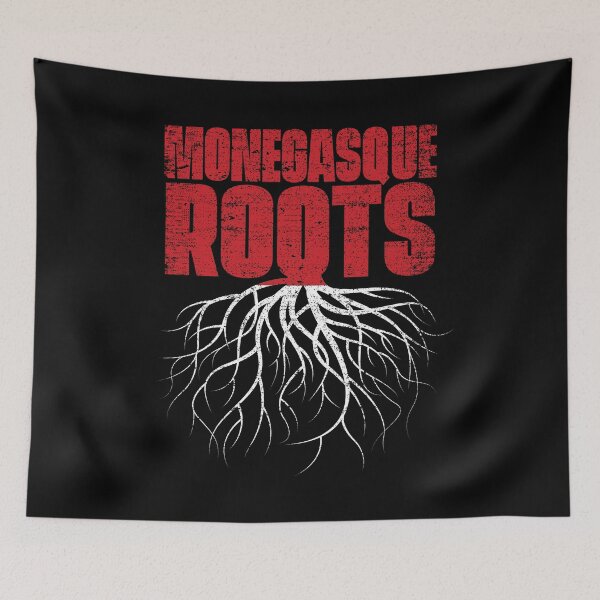 Item preview, Monegasque Roots Monaco Heritage Flag designed and sold by GabbyKash.