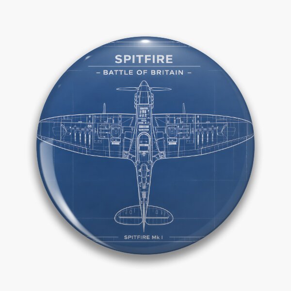 Item preview, MK1 Spitfire Blueprint Battle of Britain designed and sold by greatdesigns737.
