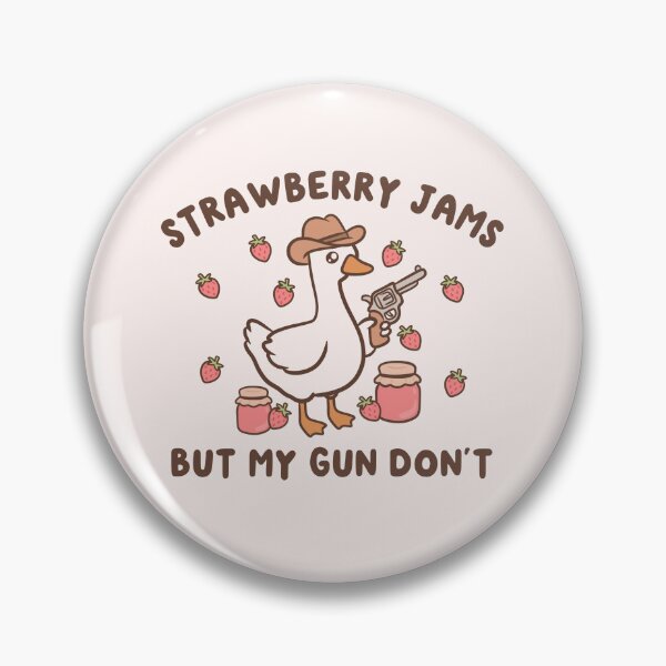Item preview, strawberry jams but my gun dont country goose designed and sold by kaybowzie.