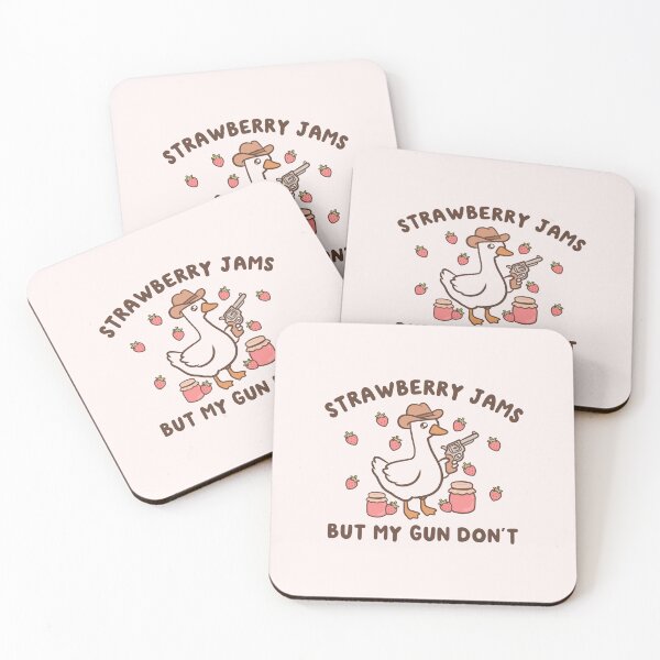 Item preview, strawberry jams but my gun dont country goose designed and sold by kaybowzie.