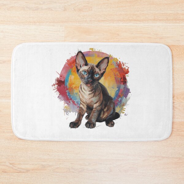 Item preview, Devon Rex Cat T-Shirt – Cute Hairless Kitten Tee for Cat Lovers designed and sold by Lamagift.
