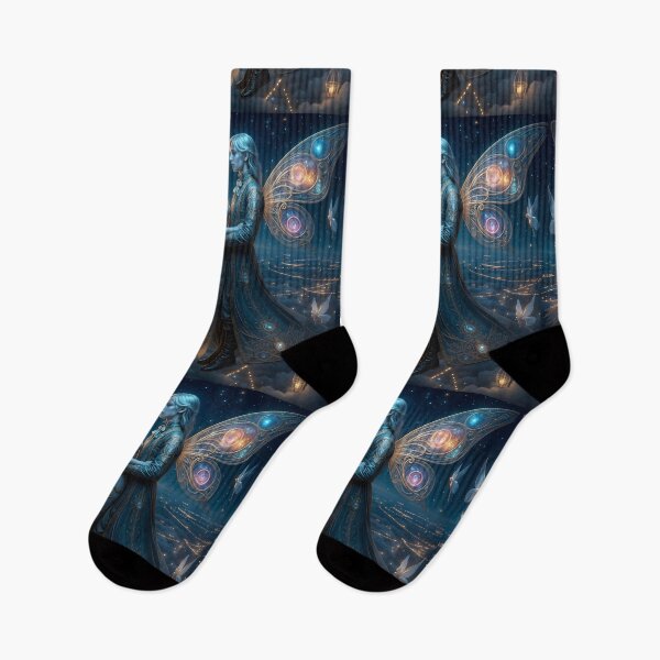 Item preview, The magic of lovers over the night city designed and sold by KunstGeist.